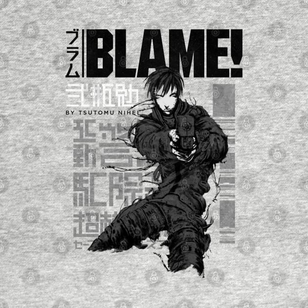 BLAME! [Killy] by WitheredLotus